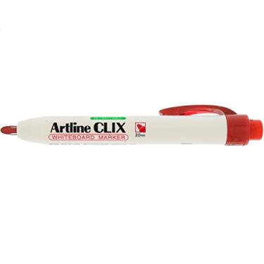 Imagem de Artline Marcador de quadro branco retrátil Clix - Vermelho