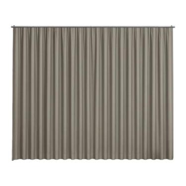 Imagem de Cortina Basic Blackout Tecido Corta Luz 6,00x2,50m para Trilho Suiço 5