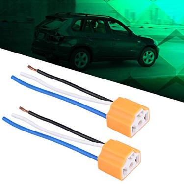 Imagem de Conector Fêmea de Cerâmica para Farol, Plugue H4/9003/hb2 100% Novo Soquete de Lâmpada Led para Iluminação de Veículos
