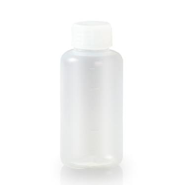 Imagem de ALWSCI Garrafa de boca estreita PFA de 250 ml, frasco de reagente de amostra de plástico de laboratório com tampa de rosca, fundo de metal traço ultrabaixo para ICP-MS, semicondutor, armazenamento