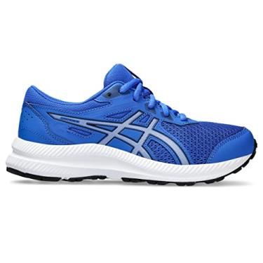 Imagem de ASICS T nis infantil de corrida escolar Contend 8, Azul ilus o/prata pura, 3 Big Kid