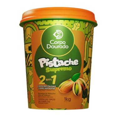 Imagem de Corpo Dourado – Creme para Pentear e Hidratante Pistache Supremo 1kg