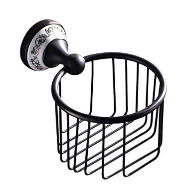 Imagem de Prateleiras montadas na parede, conjunto de acessórios de banheiro, metal, latão antigo, multifuncional, suporte de papel higiênico, suporte de parede, organizador de papel higiênico, suporte de