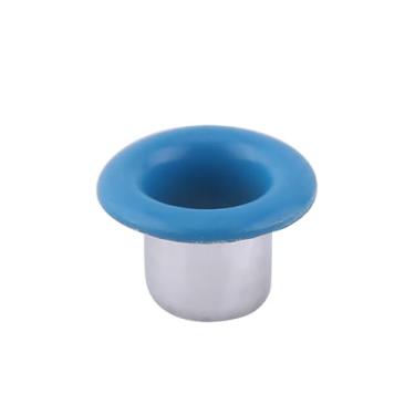 Imagem de Ymiko 500 Peças Cores Misturadas 3mm Ilhós Práticos Acessórios Artesanais Faça você Mesmo Tecido de Couro Têxteis