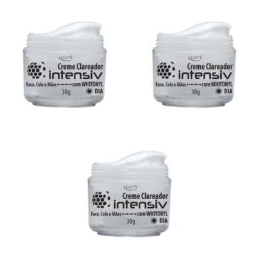 Imagem de Creme Clareador Intensiv Com Filtro Solar 3 Unidades - Lucy's