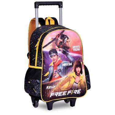 Imagem de MOCHILA FREE FIRE DE CARRINHO 16 REF FR24092K-Masculino