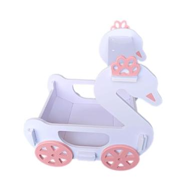 Imagem de IEUDNS Cama de gato para gatos internos, casa de gato, esconderijo interativo em forma de ganso, cama de gato, caverna, condomínio para animais de estimação, ROSA