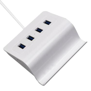 Imagem de Adaptador multiportas USB C Hub – 4K @ 60Hz HDMI, USB 3.0, leitor de cartão SD/TF, carregamento PD de 100 W para laptop, iPad Pro, Windows Tablet