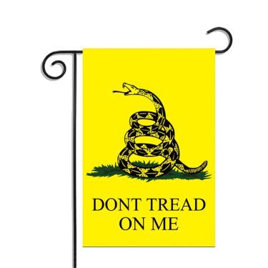 Imagem de Bandeira de jardim Don`t Tread on Me Gadsden Flag 30x45cm Poliéster