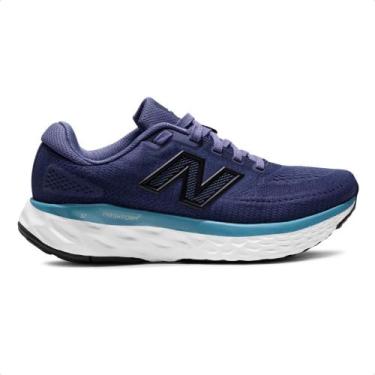 Imagem de Tênis New Balance Evoz V4 Feminino, 38, Roxo, Azul