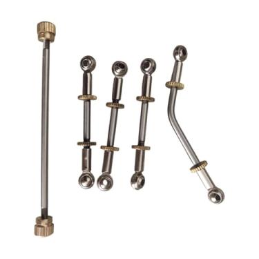 Imagem de Dynwave Bielas para Trompete, Kit de Reparo para Trompete com Juntas Esféricas Universais e Porcas de Ajuste, para Adultos, 4 Pcs