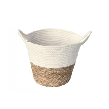 Imagem de Cesto Organizador Vaso Cesta Palha Seagrass(3032)