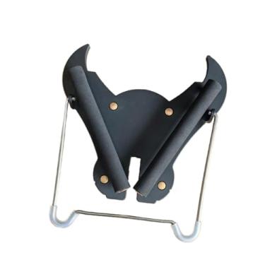 Imagem de oshhni Suporte para Saxofone Alto, Acessórios Criativos para Instrumentos, Robusto, Compacto, Profissional, Dobrável e Portátil, Preto