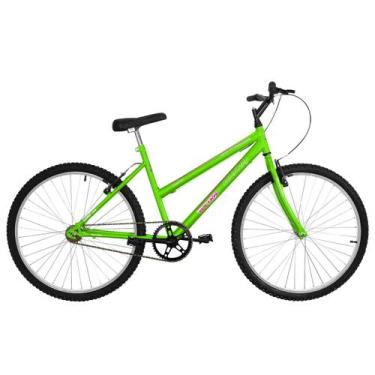 Imagem de Bicicleta Aro 26 Ultra Bikes Feminina sem Marcha, Verde kw, Aro 26