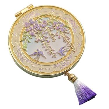 Imagem de Espelho Pequeno de - Acessórios Portáteis de Mão Antiderrapantes | Espelho Compacto de Maquiagem,para Família, Amigos, Homens, Adultos, Crianças, Casa, Interior, Exterior, Viagem e Deslocamento