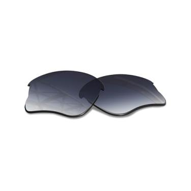 Imagem de SmartVLT Lentes de reposição masculinas cinza gradiente para óculos de sol Oakley Half Jacket XLJ