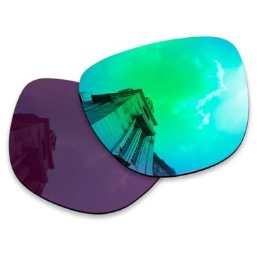 Imagem de Betterun Lentes de reposição polarizadas para óculos inteligentes Ray-Ban Meta Wayfarer (Gen 2) RW4012 53 mm, Verde polarizado, Tamanho �nico