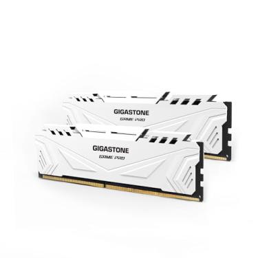 Imagem de 【RAM DDR4】Kit GIGASTONE Game Pro 32 GB (2 x 16 GB) DDR4 3600 MHz PC4-28800 CL18-22-22-42 Memória de desktop para jogos – XMP 2.0 / Suporte AMD, 1,35 V UDIMM 288 pinos, RAM de alto desempenho não ECC