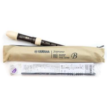 Imagem de Flauta yamaha soprano barroca yrs324b