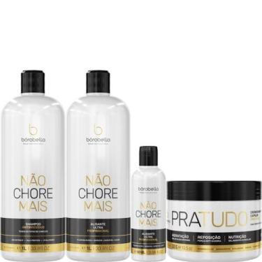 Imagem de Borabella Kit Não Chore 1L + Passo 2 - 90ml + Pratudo 300g