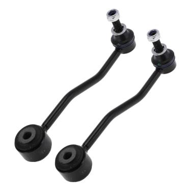 Imagem de Hihaha Barras estabilizadoras dianteiras para JEEP GLADIATOR 2020-2022 Kits de elos de barra oscilante Barras de suspensão No.68293033AB/K700908 Borracha de ferro preta 2 peças