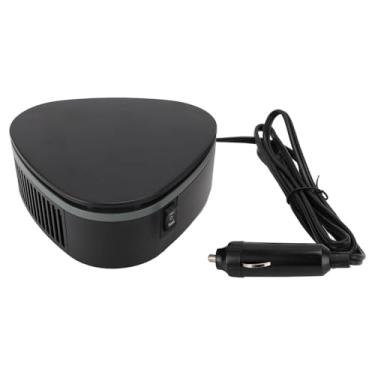 Imagem de Aramox Aquecedor de Carro 12V 120W, Ventilador Portátil de Aquecimento e Resfriamento de Carro de 2 Engrenagens Com Suporte Ajustável de 360 ​​graus para Desembaçamento,