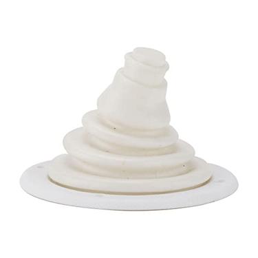 Imagem de Estink Capa de Borracha para Cabo de Direção de Barco Capa Protetora para Cabo de Câmbio e Direção Marinha Fole de Proteção de Borracha ou Plástico Capa de Poeira para Carros Barcos (Um(branco))