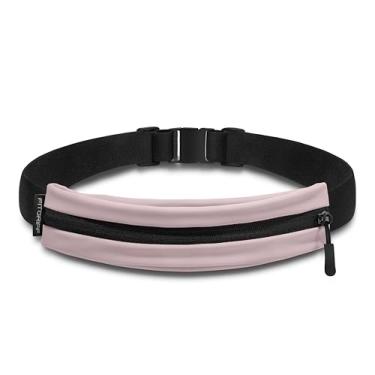 Imagem de Fitgriff Cinto de corrida V2 para homens e mulheres - Bolsa de corrida segura para telefone, chaves e itens essenciais - para todos os telefones celulares (rosa blush)