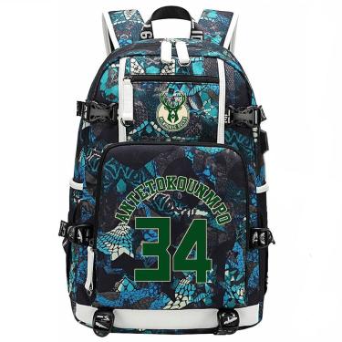 Imagem de Mochila escolar infantil Antetokounmpos 34 Oxford 750g
