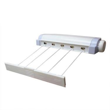 Imagem de Varal de Parede Automático Rotoflex 5 Cordas 4,1m - Secalux