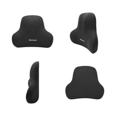 Imagem de Almofada Lombar De Espuma De Memória Para Alívio Da Dor Em Cadeiras De