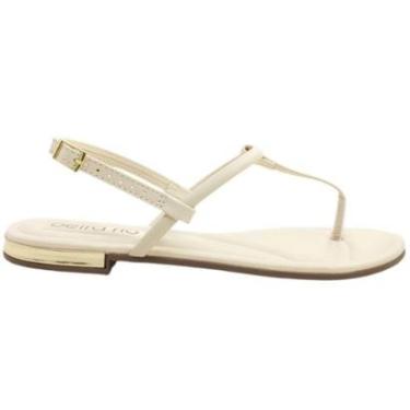 Imagem de Sandália Dedo Feminina Rasteira Casual Básica Dia a Dia Trabalho Passeio Conforto Beira Rio 8263.972-Feminino