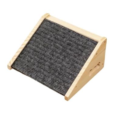 Imagem de Ｂｅｓｇａ Rampa de madeira para animais de estimação, acessórios portáteis, versáteis e leves, ideal para subir escadas em carros, camas, sofás e caminhões.