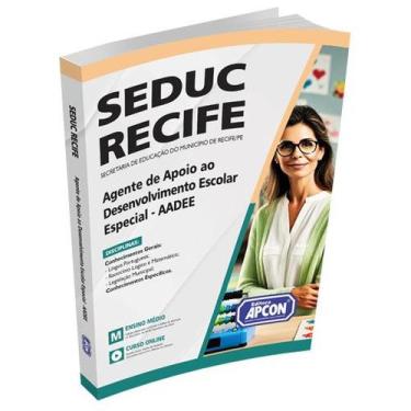 Imagem de Apostila SEDUC RECIFE 2025  Agente de Apoio ao Desenvolvimento Escolar