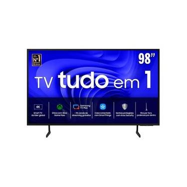 Imagem de Smart TV 98" Samsung Crystal UHD 4K UN98DU9000 com Wi-Fi integrado, Bluetooth, Gaming Hub, Alexa e Som em Movimento Virtual