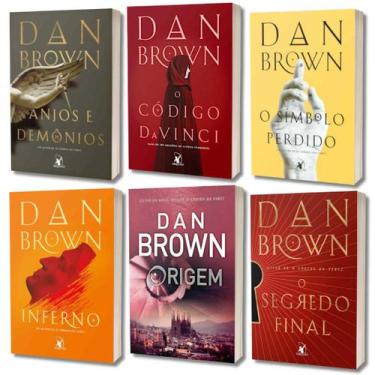Imagem de Kit Saga Robert Langdon Vol 1-6: Anjos Demônios + Código Da Vinci + Sí