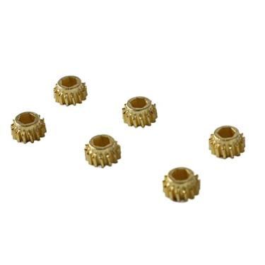 Imagem de WALFRONT Engrenagem de Guitarra 6 Peças, Afinador de Cordas de Guitarra Clássica, Afinador de Ferro, Engrenagem de Cabeça Com Furo Sextavado Interno de 4mm