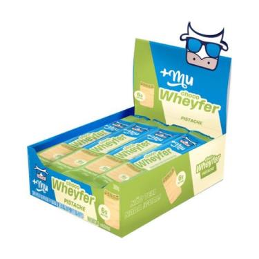 Imagem de Choco Wheyfer Sabor Pistache CX/12 Un Mais Mu