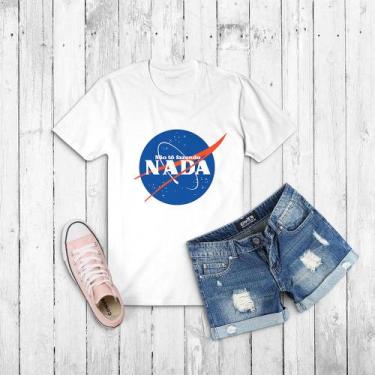 Imagem de Tshirt Não tô fazendo nada - NASA -Camiseta - feminina - baby look -fi