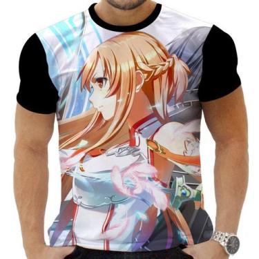 Imagem de Camiseta Camisa Personalizada Anime Clássico Sword Art Online 16 - Zah