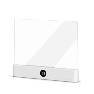 Imagem de Asixxsix Luz LED para Livros, Lâmpada Recarregável Regulável de Placa de Painel de Página Inteira Com 3 Cores e Temporizador para Leitura na Cama à Noite, Amantes de Livros para Crianças