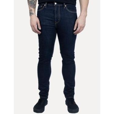 Imagem de Calça Levis Jeans Masculina 510 Skinny Azul Marinho-Masculino