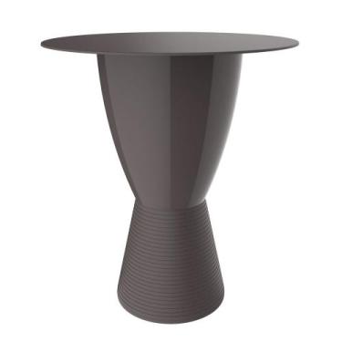 Imagem de Mesa Carbo Cinza Mushroom com Tampo 60cm - I'M IN HOME