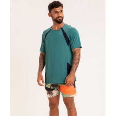 Imagem de T-shirt Dry Fit Recortes - APNEIA, Garden, M