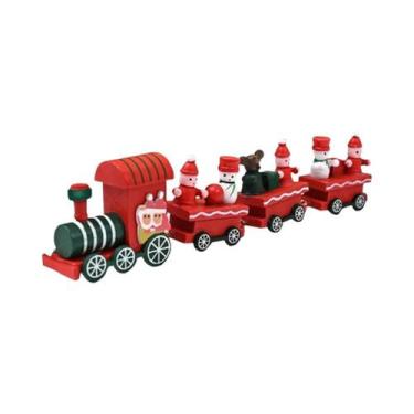 Imagem de Enfeite De Trem De Natal Para Janela De Casa, Decorações DIY De Feriad