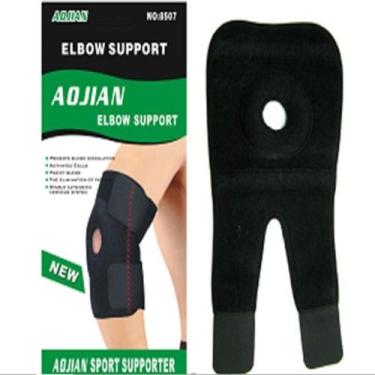 Imagem de Cotovoleira ajustavel reforçada protetor tendinite epicondilite esport
