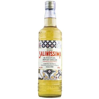 Imagem de Cachaca salinissima ouro 670ml