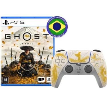 Imagem de Controle + Jogo PS 5 Ghost of Yotei Novo Lacrado Envio Imediato - Sony