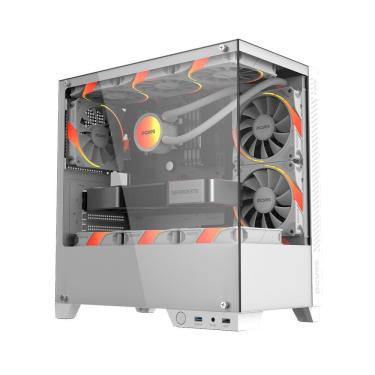 Imagem de Gabinete Gamer Pcyes Forcefield Twr White Ghost- Gfftwrwg