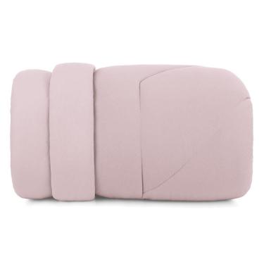 Imagem de Edredom Casal Altenburg Malha Fio Penteado Rosê Natural